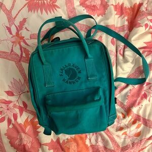 Fjällräven Re-Kånken Teal Backpack